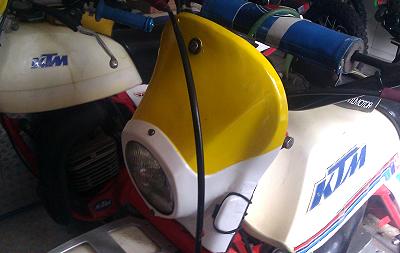 KTM 250 Lampenmaske